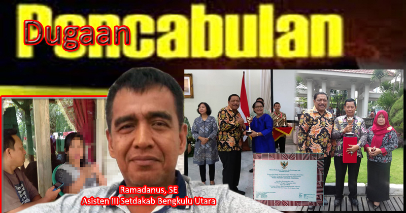 Asisten III Setdakab Bengkulu Utara terlibat cabul