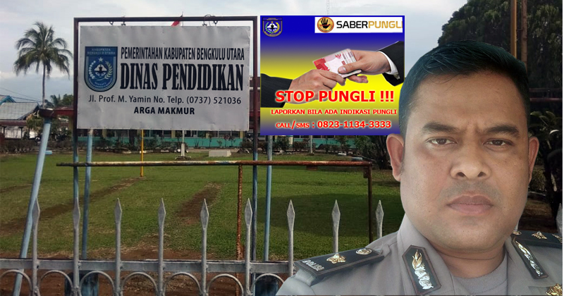 Dugaan Pungli Dispendik Bengkulu Utara Dilirik Satgas Saber Pungli