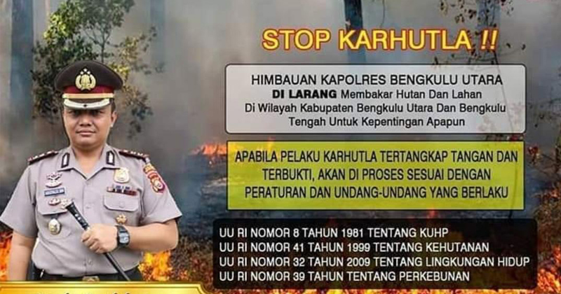 Himbauan Stop Karhutla