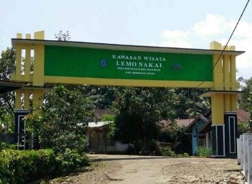Objek wisata Lemo Nakai Bengkulu Utara