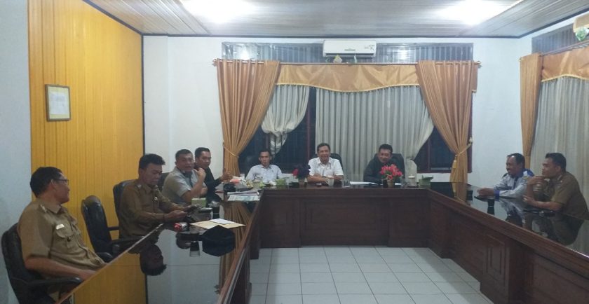 Rapat Komisi I DPRD Bengkulu Utara bersama Forum kades Bengkulu Utara