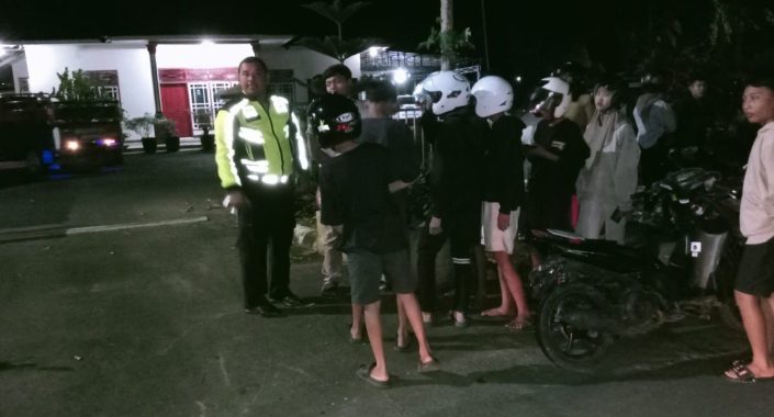 Lakalantas depan rumdin Ketua DPRD Bengkulu Utara