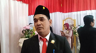 Anggota DPRD BU Harmedi Rian