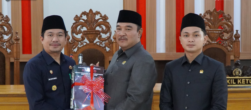 Bupati BU serahkan dokumen RPJMD