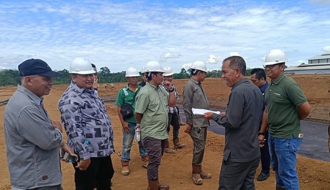 Komisi III DPRD BU tinjau lokasi pembuangan PT BBS
