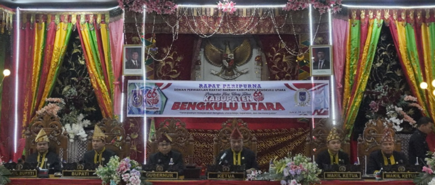 Rapat Paripurna HUT Kabupaten BU